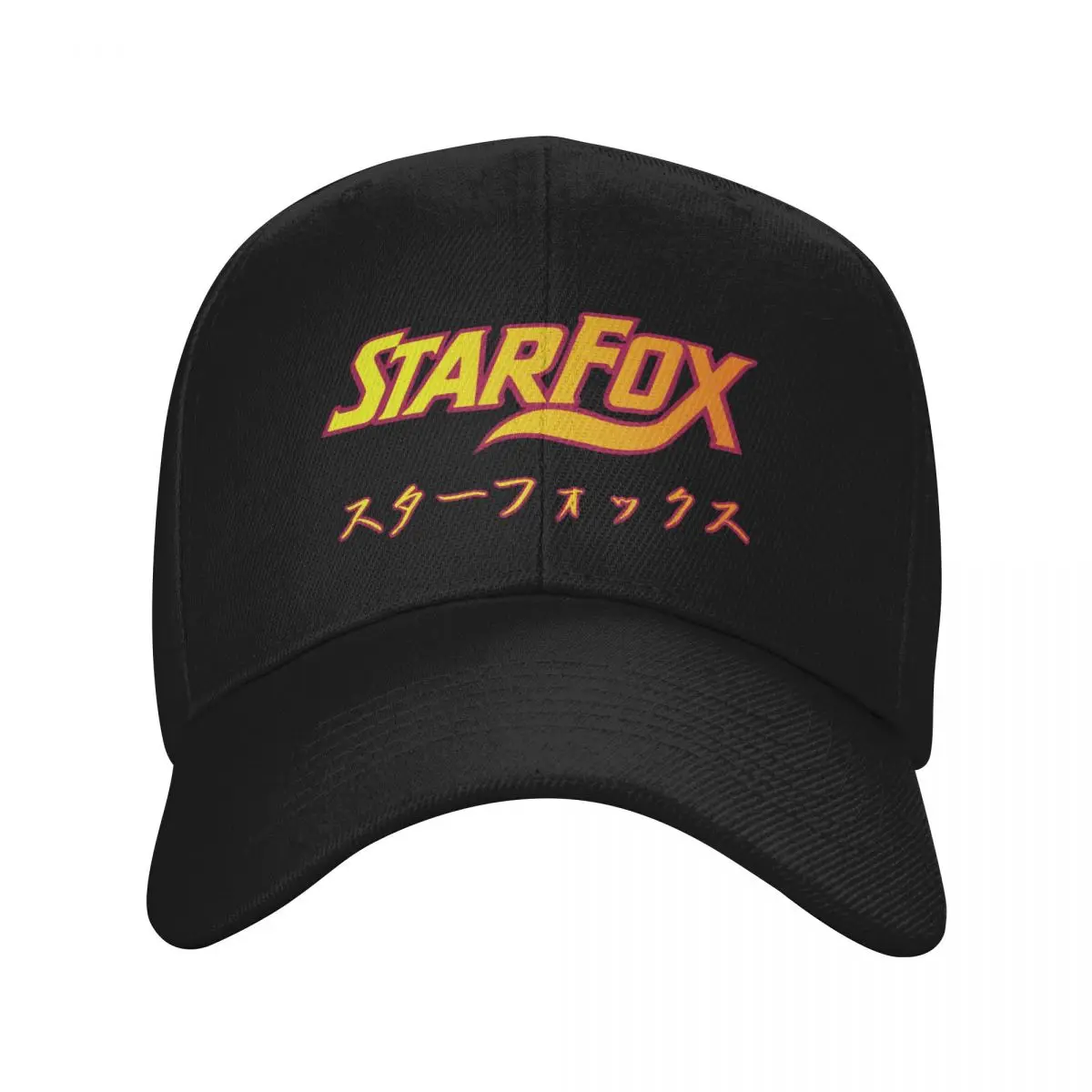 Starfox Japanese Text Baseball Cap Golf Golf Hat Men Hats Women's