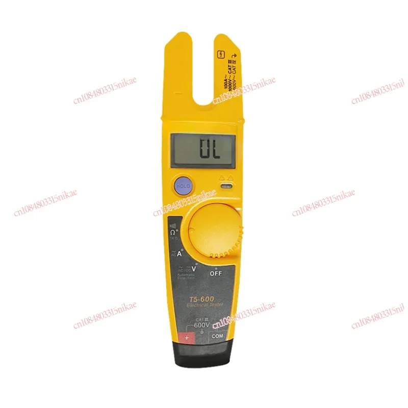 T5-600 600V Clamp Continuity Current Electrical Tester with Soft Case