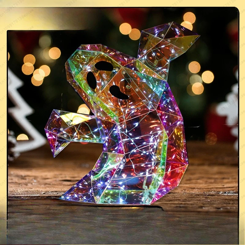 Symphony scare ghost halloween easter birthday gift night light ornament colorful