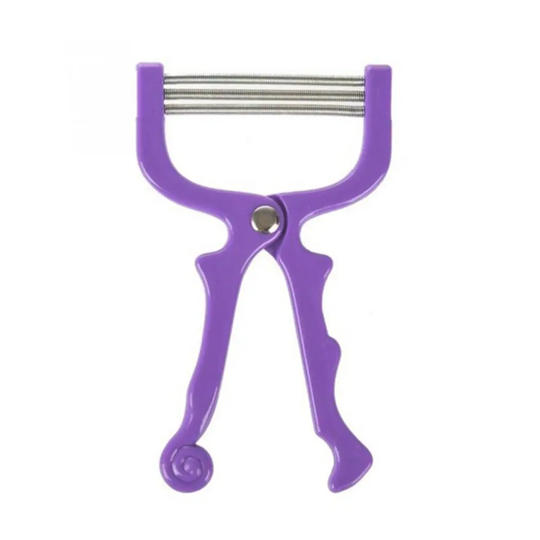 Beauty Tools Handheld Exfoliator Spring Thread Depilator Hair Epilator Roller Facial Hair Remover Tool Spring Threading Stick
