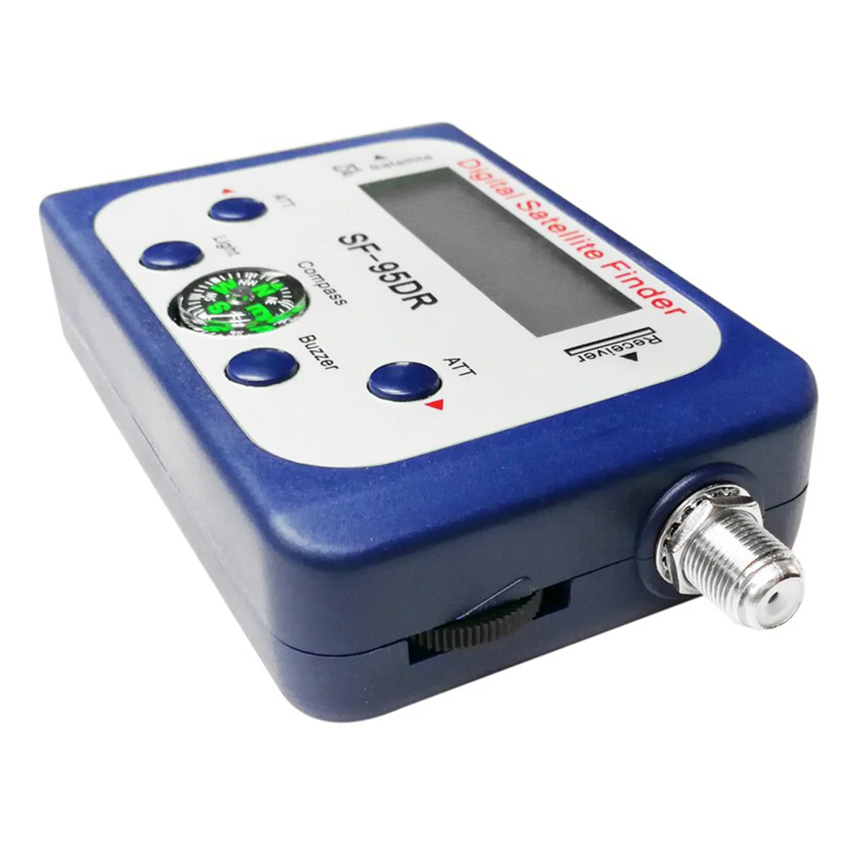 ABJG--95DR مقياس إشارة الأقمار الصناعية الرقمي 950-2150 ميجا هرتز شاشة LCD صغيرة