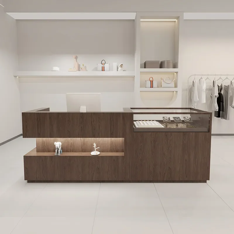for Clothing Store Bar Table Accessories Store Checkout Counter Display Cabinet Consultation Desk Beauty Salon Front Desk