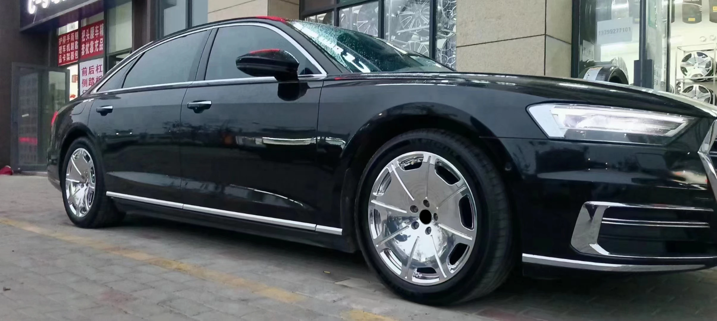 Custom Color Forged Monoblock Aluminum Wheels 18 to 24 Inch Forged Alloy Car Wheels Rim for Audi VW Wheels