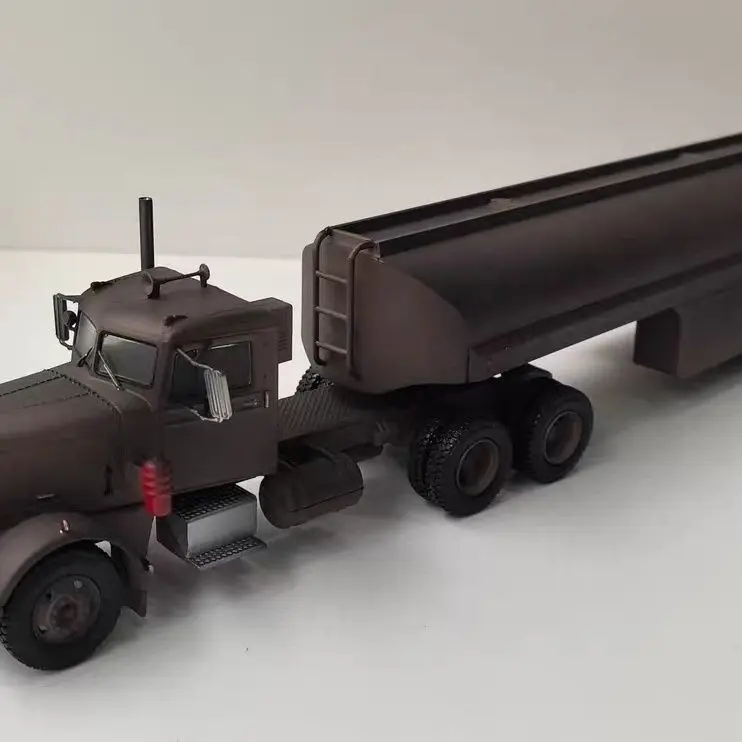 IXO 1/43 Peterbilt 281 1955, Modelo de Camión Tractor Peterbilt, Tanque de Plástico