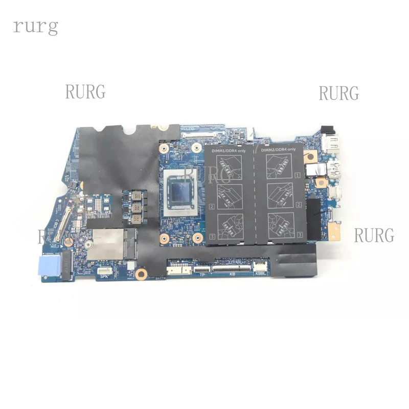 R+  For Dell Inspiron 16 5625 Laptop Motherboard Ryzen 5 5625U 100% Teste