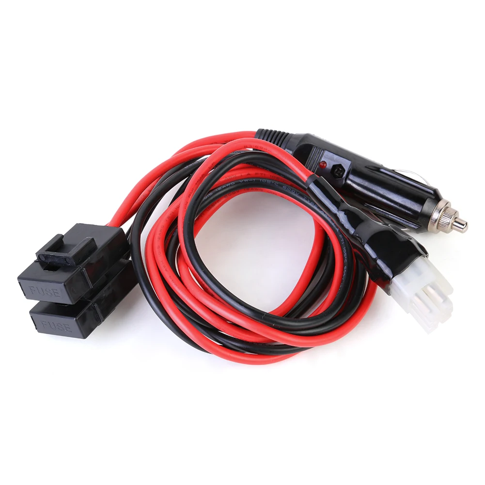 1.5m Short Wave 30A Fuse Power Supply Cable Cord Wire for Yaesu FT-857D/897D for ICOM IC-725A 706 7400