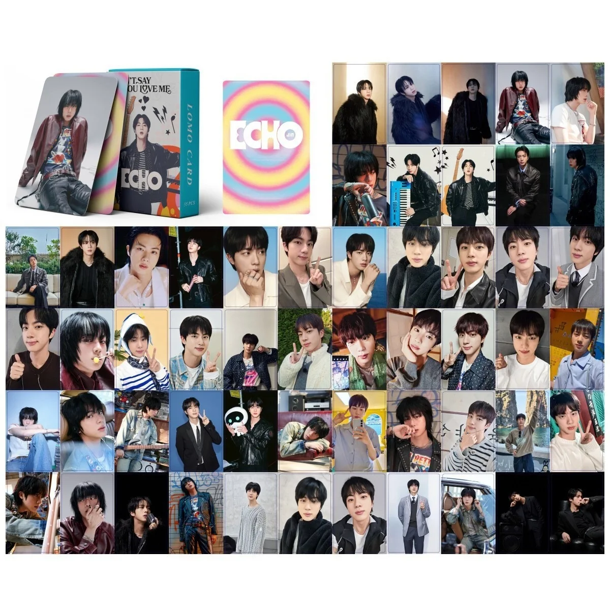 latest model 55Pcs BTS Lomo Cards J-HOPE JIMIN V JUNGKOOK HD Photocards Kpop Idol Photo Cards Fans Collection Gift Postcard