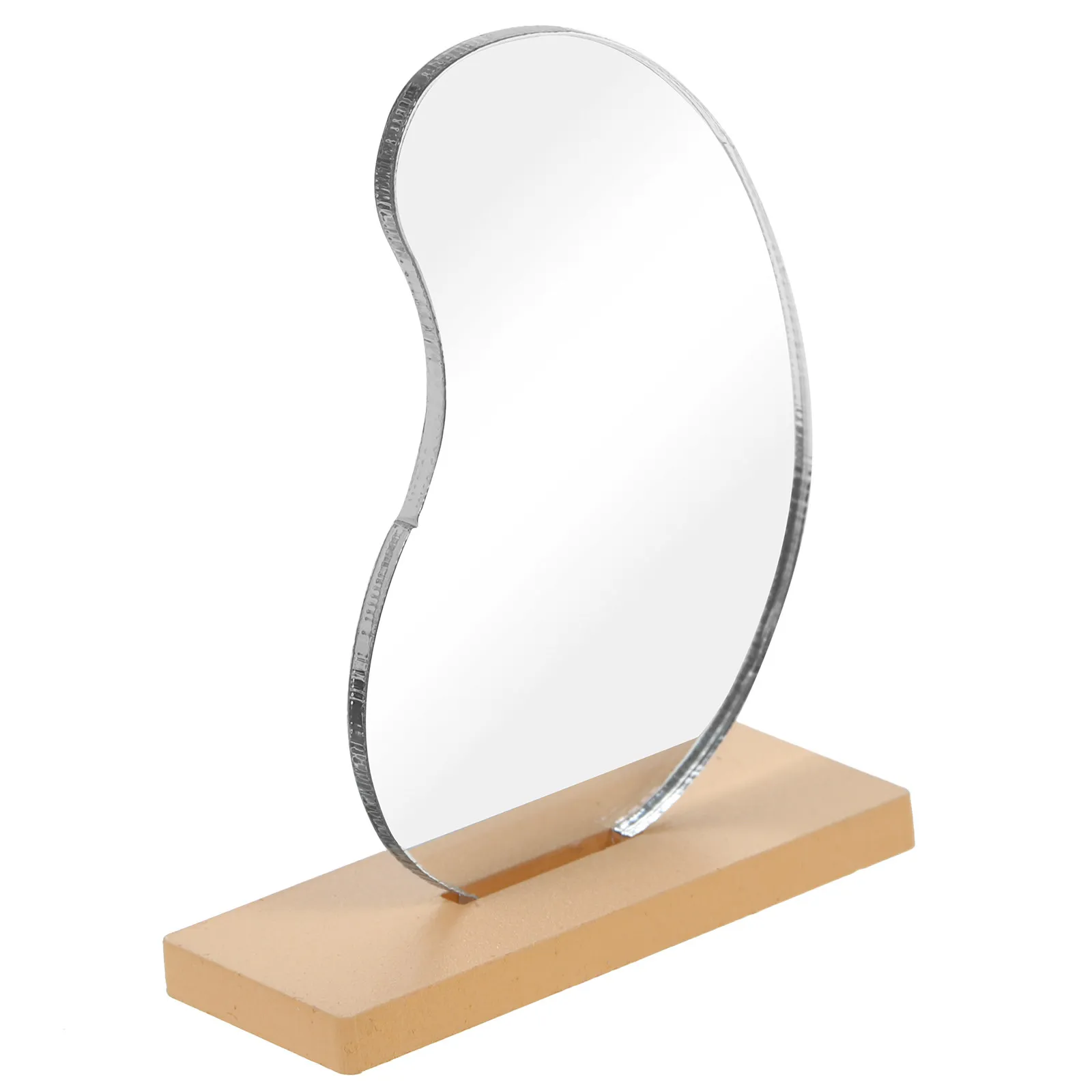 

Miniature Mirror Ornament for Dollhouse Decoration Premium Smooth Surface Non-Deformable Mini House Accessory Kids Room Decor