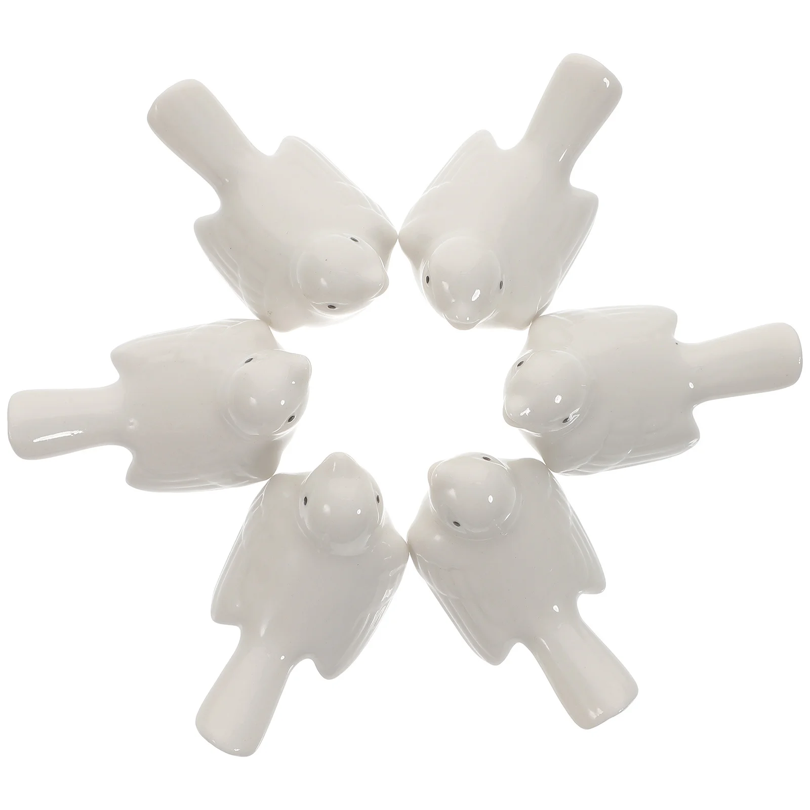 

6Pcs Smooth Surface Ceramic Chopstick Rests Multifunctional Kitchen Accessory Elegant Decor Chopstick Rests Chopsticks Holder