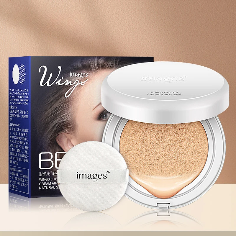 

New 2025 Wing Light Air Cushion BB Cream Isolation BB Nude Concealer Oil Control Moisturizing Liquid Foundation CC Cream