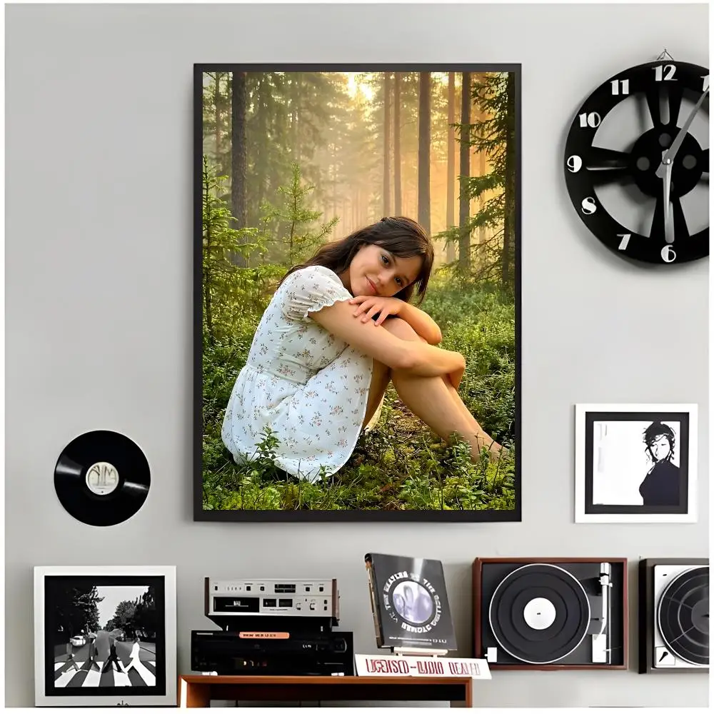 Celebrity Actor J-Jenna Ortega Poster Modern Wall Art Home Decor Living Room Decorative Print Unframed