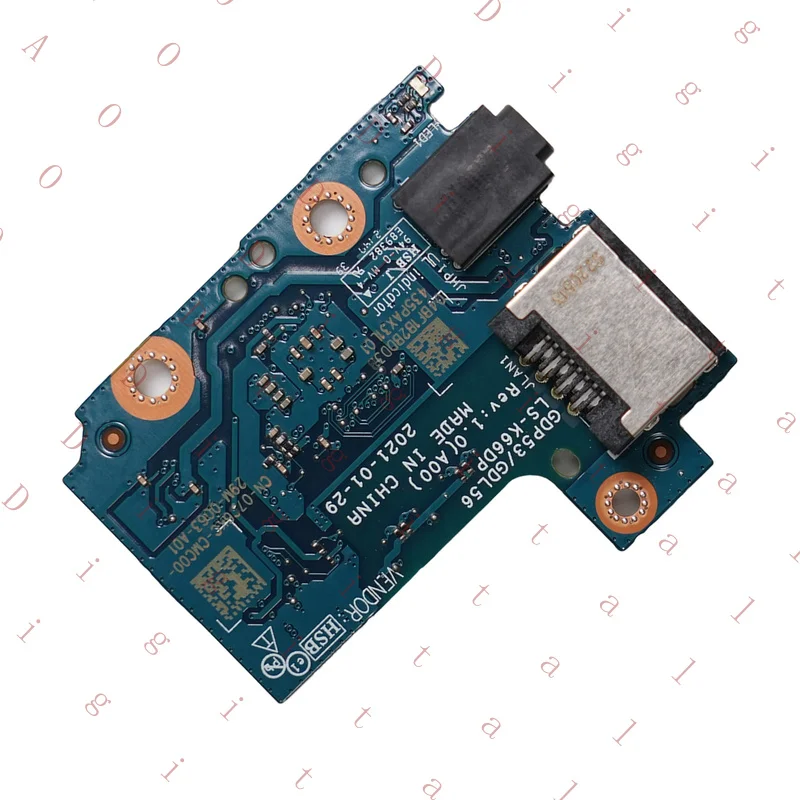 Z... 07C6KC For Dell G15 5515 5511 5510 USB Audio Board GDP53/GDL56 LS-K66DP