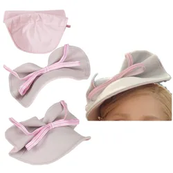 Wicked Disguise Glinda Cosplay Hat Cap Headwear Adult Women Fantasy Halloween Carnival Costume Accessories Gifts