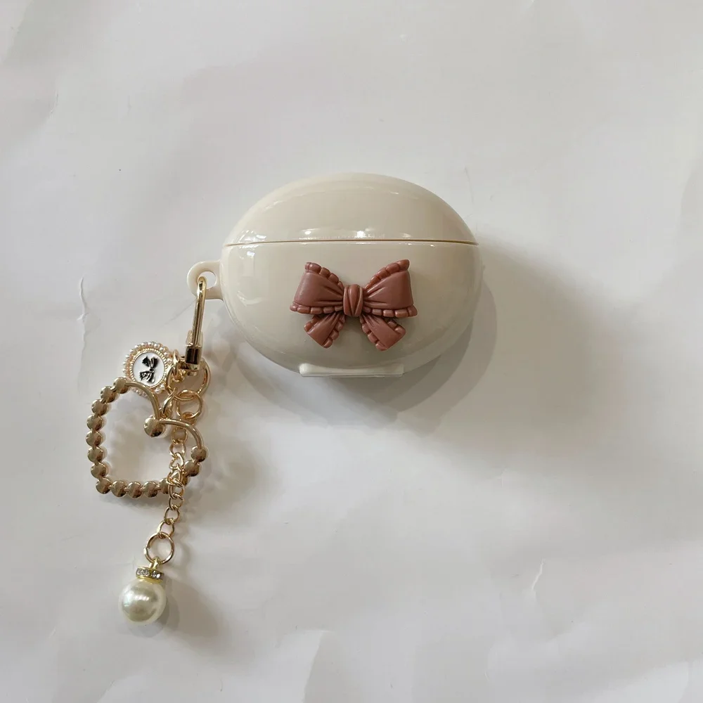 สำหรับ Huawei freebuds 5I เคสน่ารักรัก keychian ซิลิโคนหูฟังสำหรับ Huawei ฝาครอบ Freebuds5i fundas funda