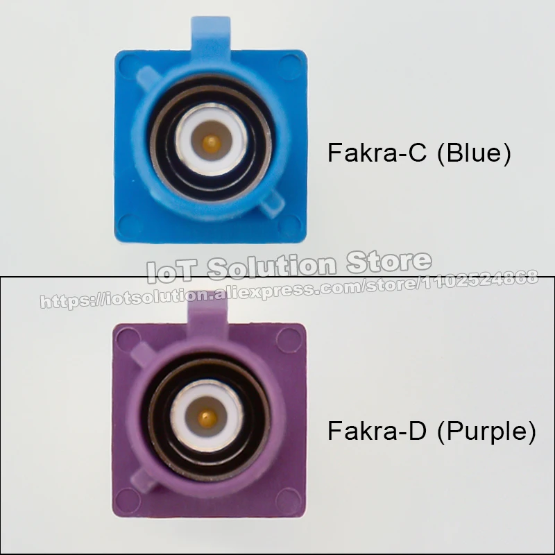 RF Coaxial Cable Connector Assembly Fakra-C/D/I/Z