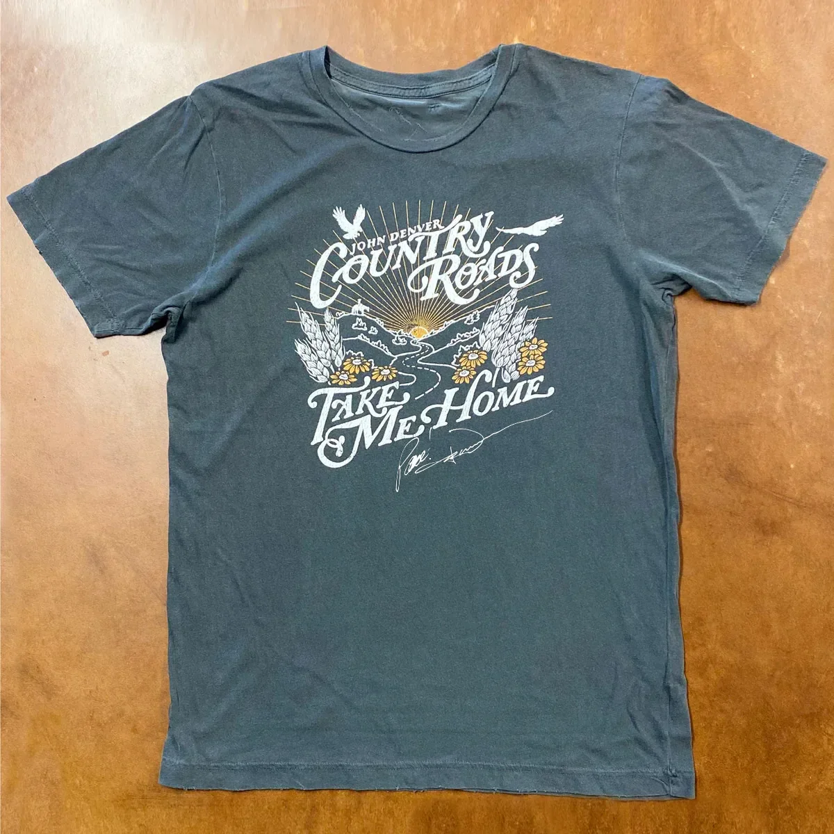 John Denver Country Roads Gift For Fan S to 5XL T-shirt MD750