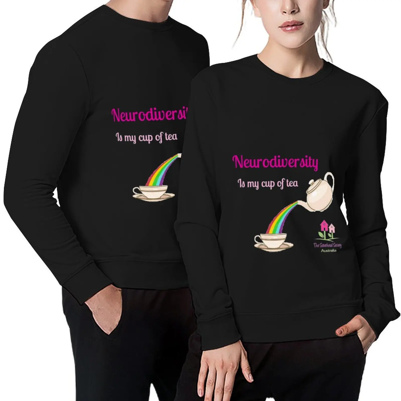 

Our cup of tea Pullover autumn aesthetic clothing mens clothes anime clothing men's sweatshirt