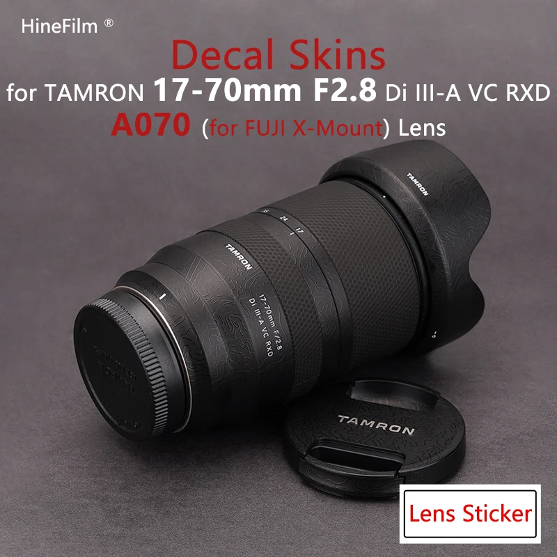 

Tamron1770 Fuji X Mount Lens Wrap Cover For Tamron 17-70mm F2.8 Di III-A VC RXD Lens Decal Skin 17-70 f2.8 Anti-scratch Sticker