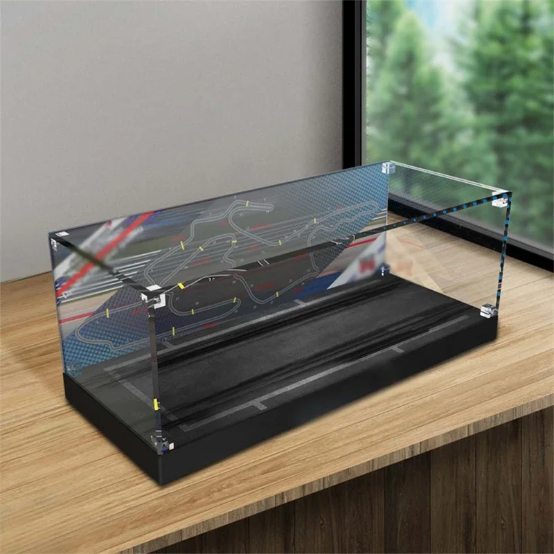 Display Case for Lego Senna 42123, 3MM Acrylic Display Box for Lego 42123 (No Model Set Included)