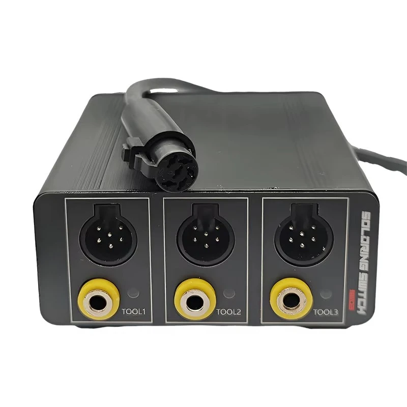 GEEBOON SW03 (TA305/TC22/JBC) Soldering Station 3-Channel Switcher Multi-channel Expansion 3 Working Station