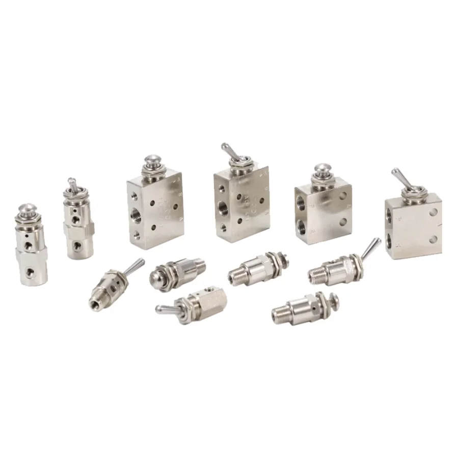 

TAC pneumatic button valve TAC-3V 3P 3S 4V 4P TAC2-31V 31P 41V 41P mechanical valve