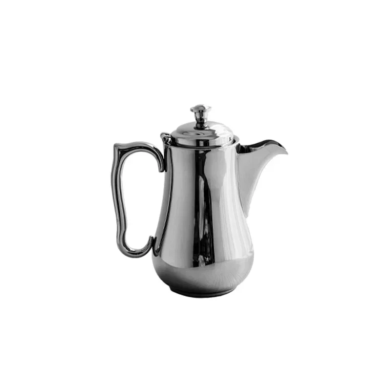 

European Stainless Steel Teapot For Tea Light Luxury Hotel Coffee Pot Milk Model Room Cold Kettle Pendulum For Tea Brewing