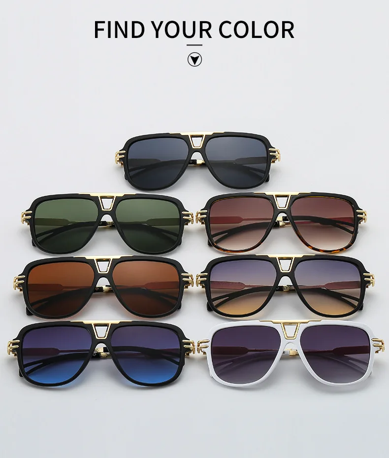 نظارات شمسية للرجال نظارات شمسية للنساء على طراز الهيب هوب الشرير الكلاسيكي، مناسبة لتسلق الجبال والسياحة واستخدام الشاطئ
