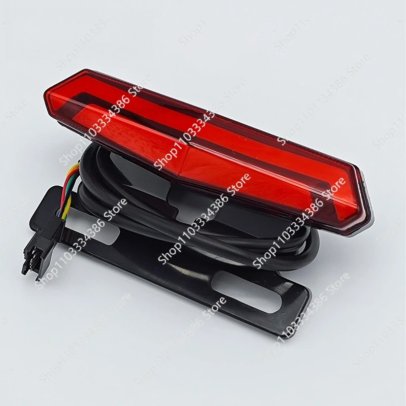 36V 48V 60v Electric Bike Headlamp Taillight Left and Right Turn Signal Low Brake Light Integrated Switch