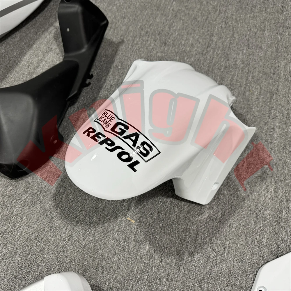ABS Plastic Injection Body Guard Plate Shell For CBR600 F4I CBR600F 2004-2007 Motorcycle Fairing White Repsol Customized Kit