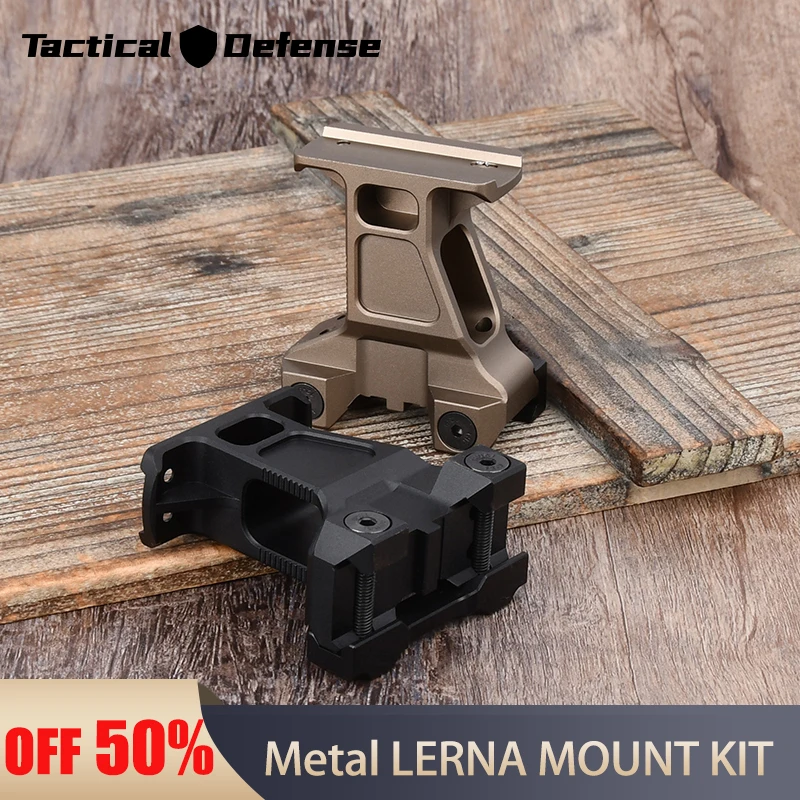 WADSN Tactical Lerna Mount For M5S Red Dot Sight Height Mounts Airsoft Hunting Scope Aiming Base Fit 20mm Rail LERNA MOUNT KIT