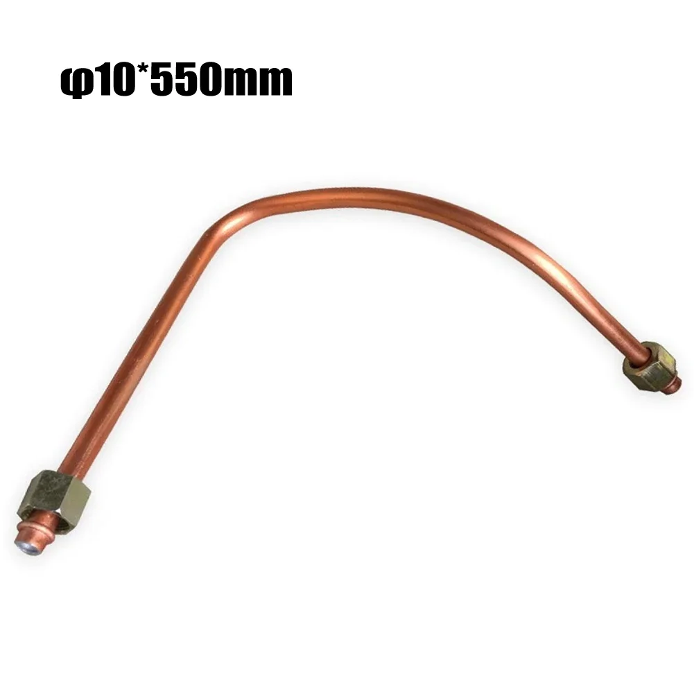 Direct Connector Air Compressor Tube Air Pump Parts Air Tools Aluminum Pipe Copper Tone Intake Pipe Replacement images - 6