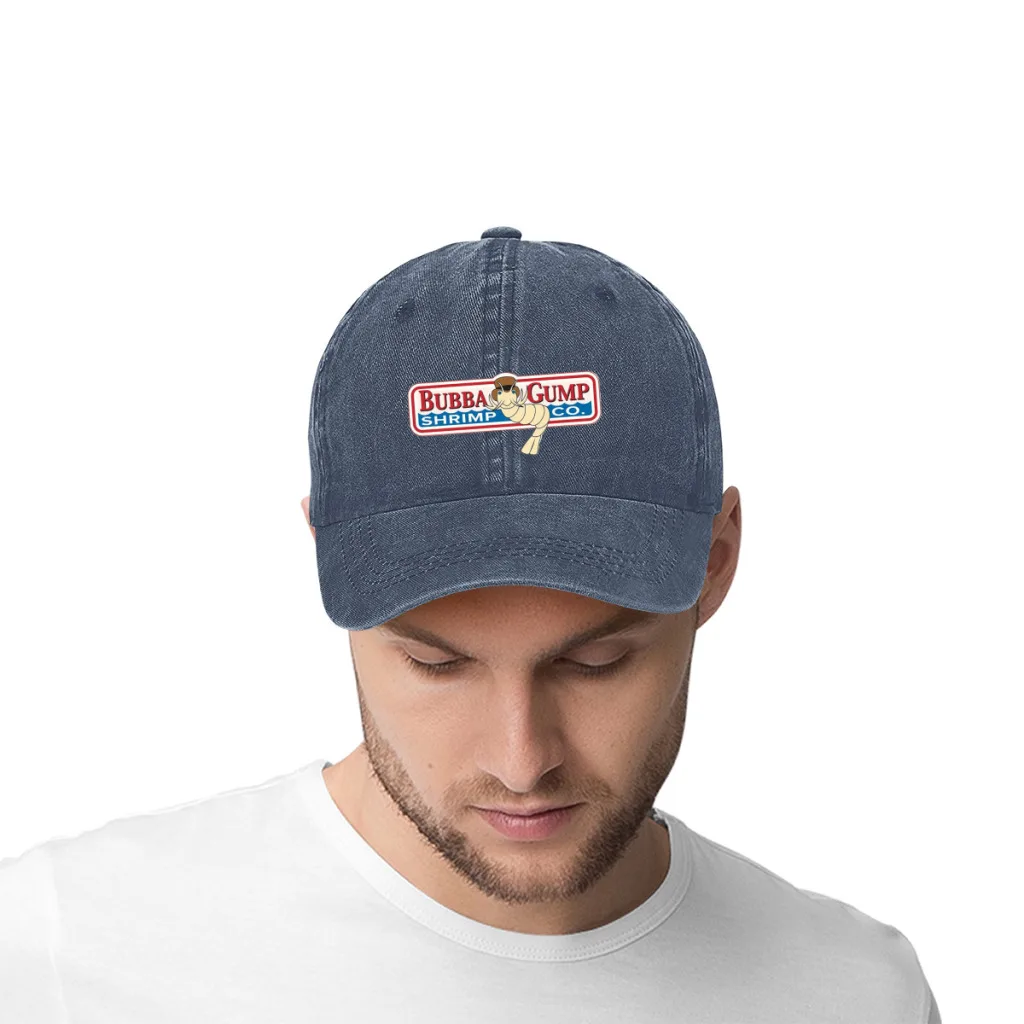 Bubba gump camarão moda boné de beisebol ao ar livre bonés protetor solar chapéu hip hop maré snapback chapéus cowboy ajustável