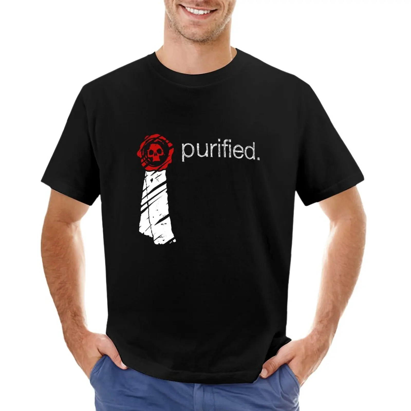 Purity Seal T-Shirt cute clothes T-shirt short sweat shirt mens cotton t shirts