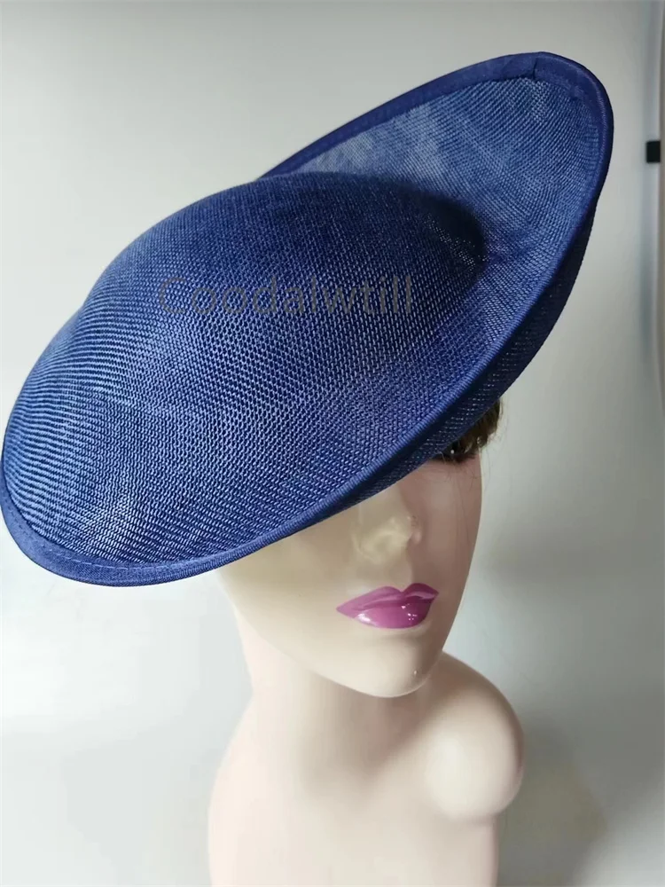 Accesorios para el cabello para mujeres, Base de fascinador, suministros para eventos formales, sombrero de boda, bricolaje, tela de gorro Millinery, 30CM