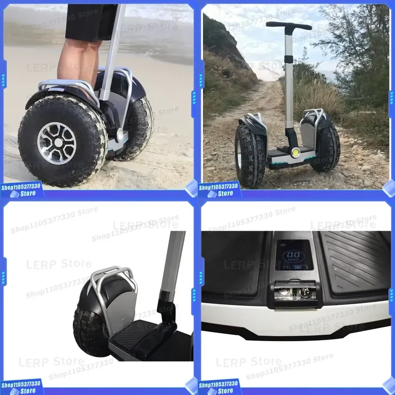 2026 Off Road Two Wheels All Terrain Balance Car Self Balancing Electric Scooters for Adult in Stock