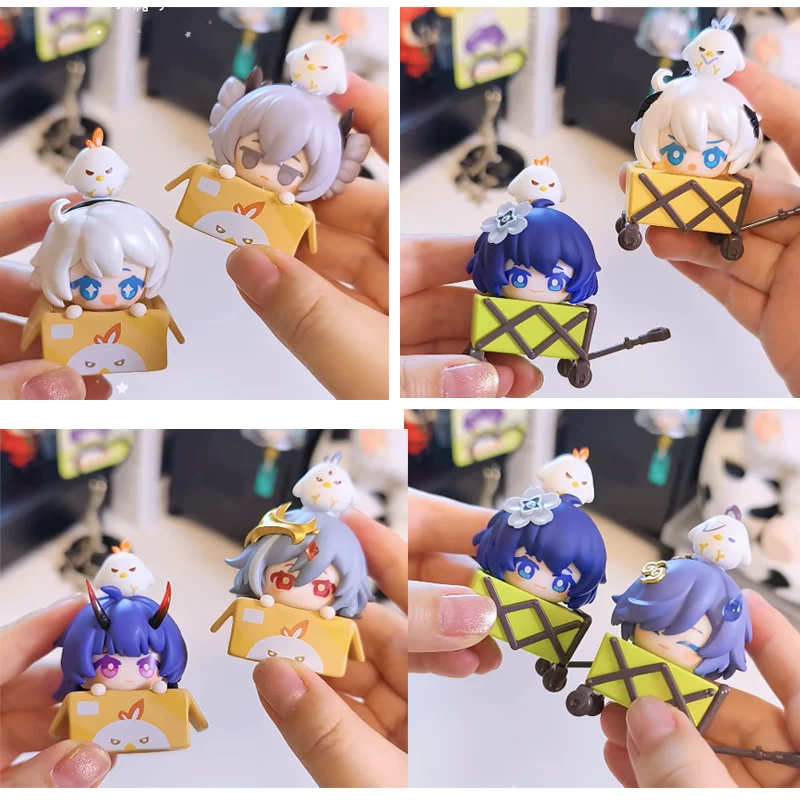

new Honkai Impact 3 Mihoyo Kiana Raiden Mei Bronya Rand Seele Fuhua Model ornament Game Christmas child girl Gift Original