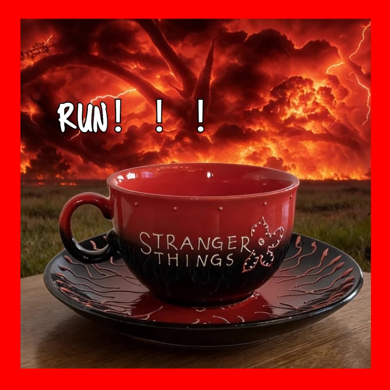 

Stranger Things1 Joyce Light Themed Ceramic Coffee Mug Collectible Tableware Souvenir Home Office Daily Use TV Fans Gift Cup