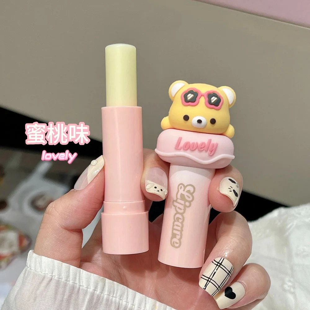 Cartoon Moisturizing Lip Balm Children Boys&Girls Repair Lip Balm Colorless to remove dead skin anti-dry and cracked not greasy