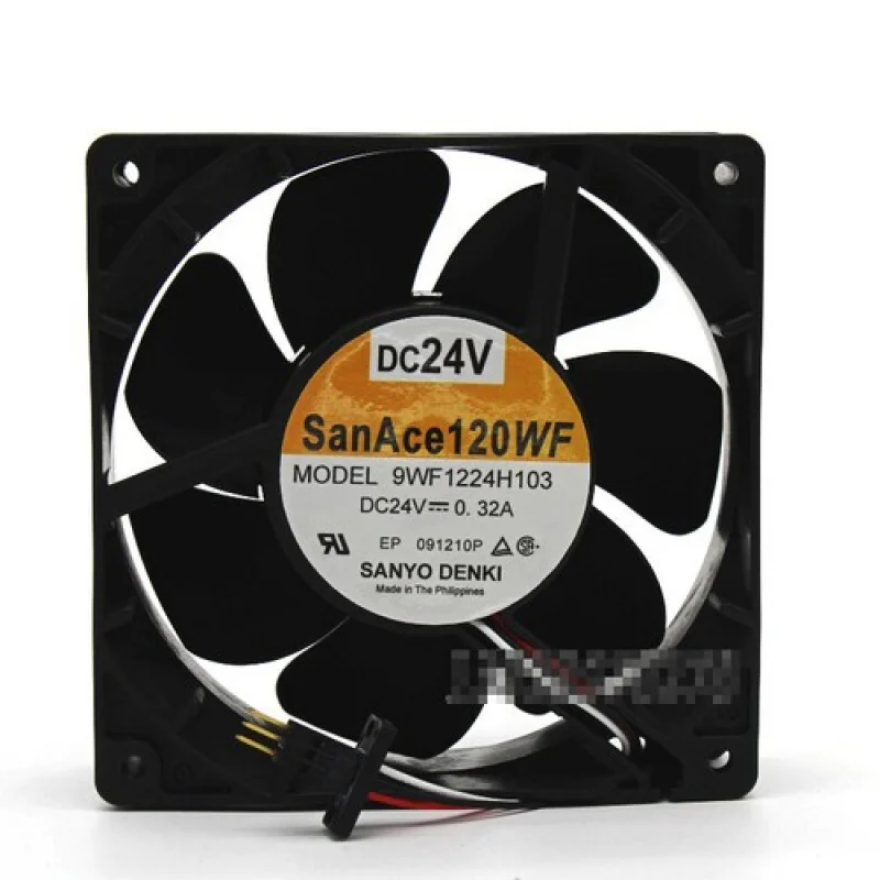 

C 1pcs for SANYO 9WF1224H103 12038 24v 0.32A for FANUC Fan