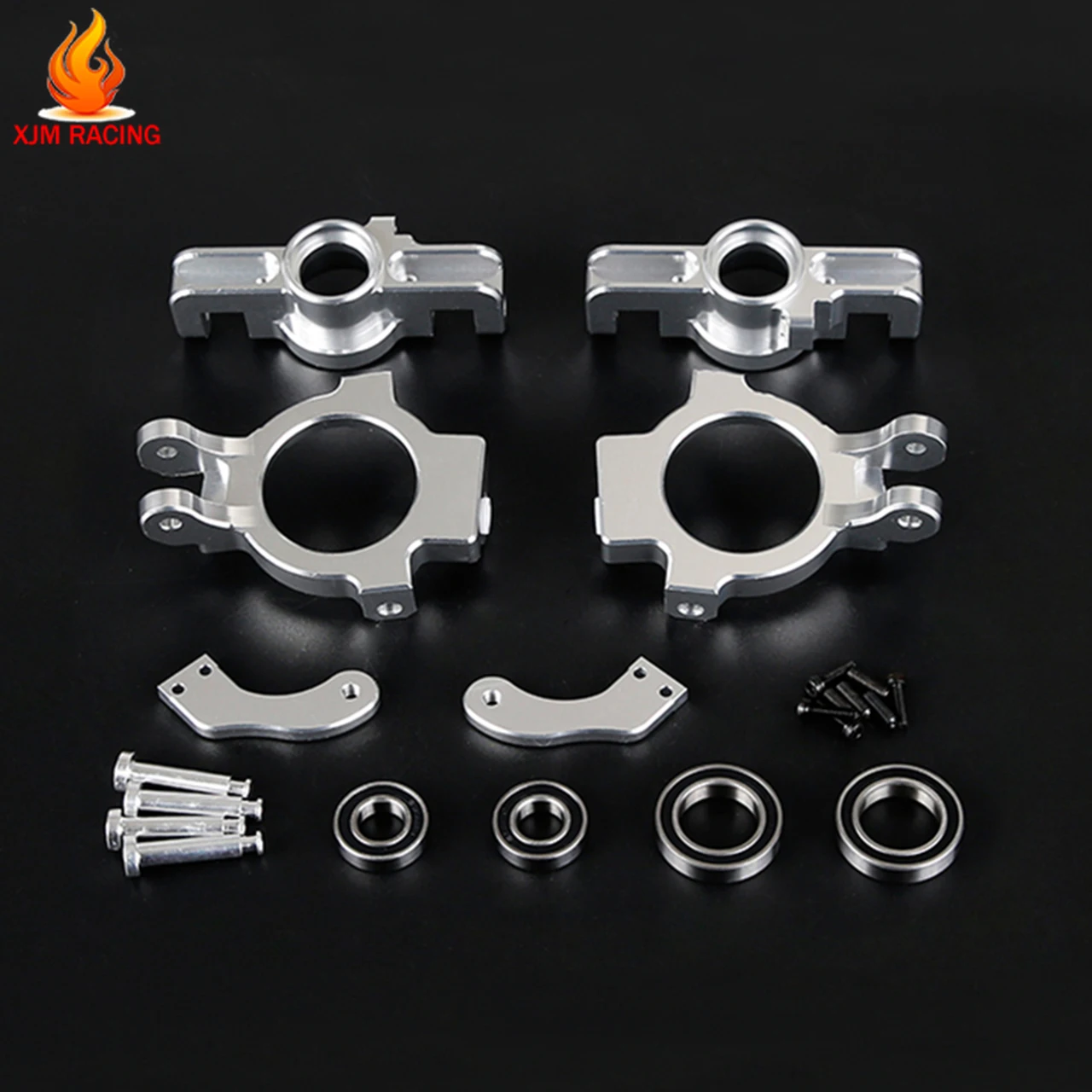 

New CNC Metal Front or Rear Wheel Bearing Seat Assembly Kit for 1/5 Losi 5ive T ROFUN ROVAN LT King Motor X2 Rc Car Racing Parts