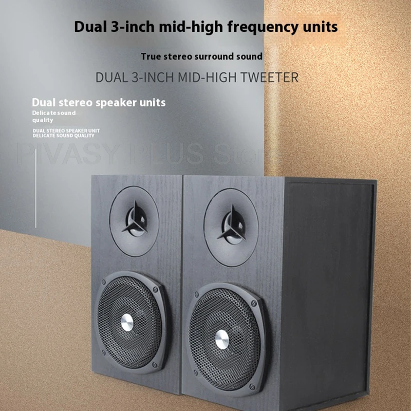 50/80W Powerful Bluetooth Speaker Set  6.5 Inch Subwoofer 2x3inch Satellite Speakers 4ohm Sound Box Audio For PC TV Home Theater