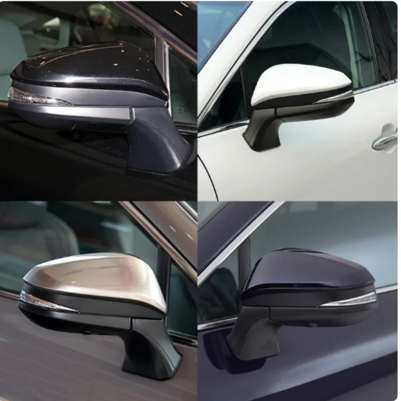 

For Toyota Venza/Harrier 2021 2022 2023 2024 Side Rearview Mirror Rain Eyebrow Cover Decoration Frame Trim Exterior Accessories