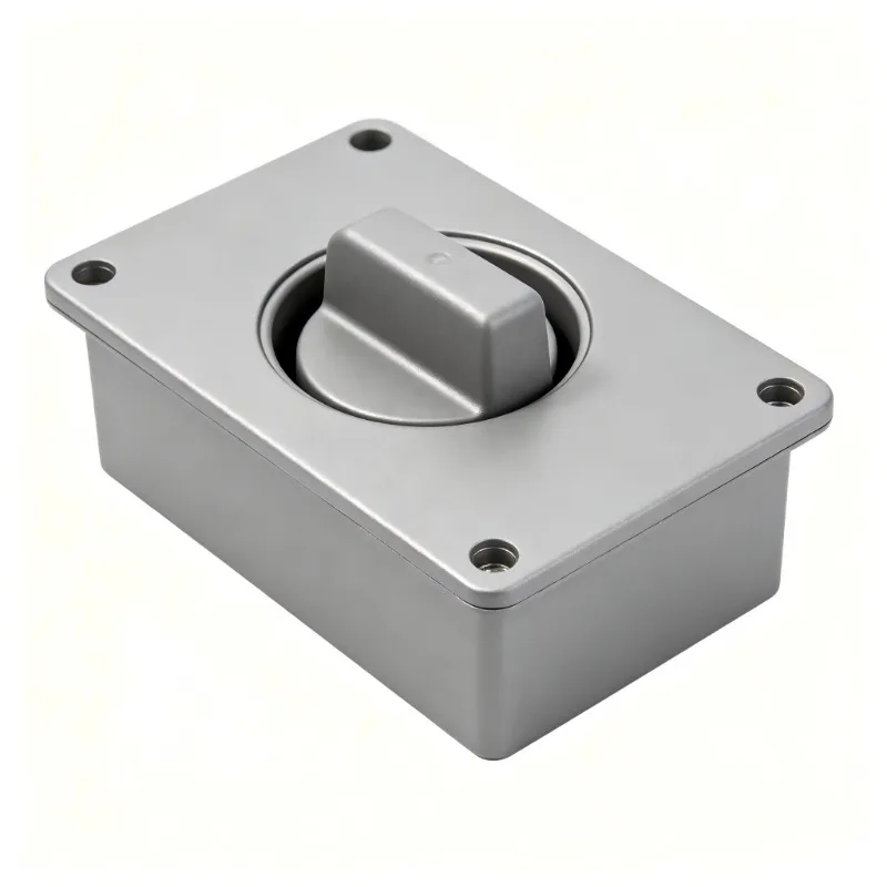 Polished Die‑cast Aluminum Energy Storage Isolator Switch Housing Industrial Electrical Equipment Protective Shell Accessory