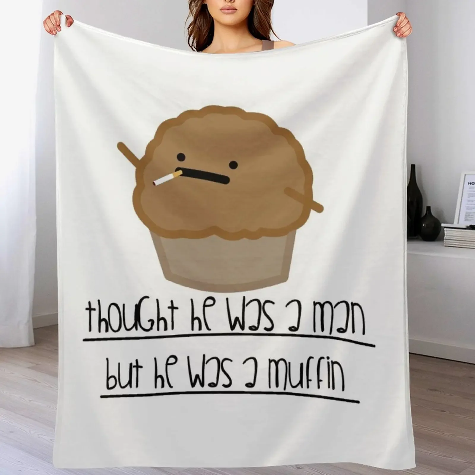 

Thought he was a man Throw Blanket Thin valentine gift ideas Bed Soft Big Blankets