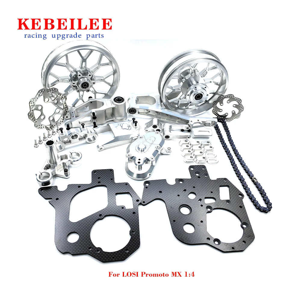 

KEBEILEE Upgrade Components For LOSI Promoto MX 1:4 Motorcycle