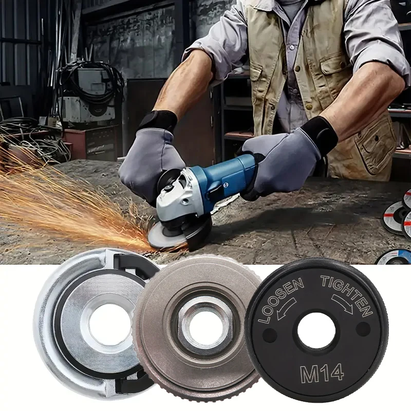 Imagem -03 - Porca de Reposição para Rosca Interna e Externa Conjunto de Porcas de Flange para Reposição para Metfora Bosch Milwaukee Makita Peças