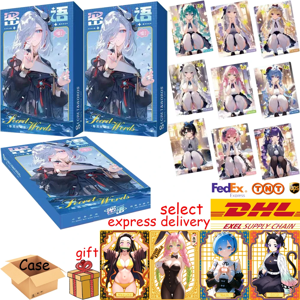 

New case wholesale Waifu Goddess Story Collection Card Goddess bikini Doujin Toys Hobby Birthday Christmas Gifts card box