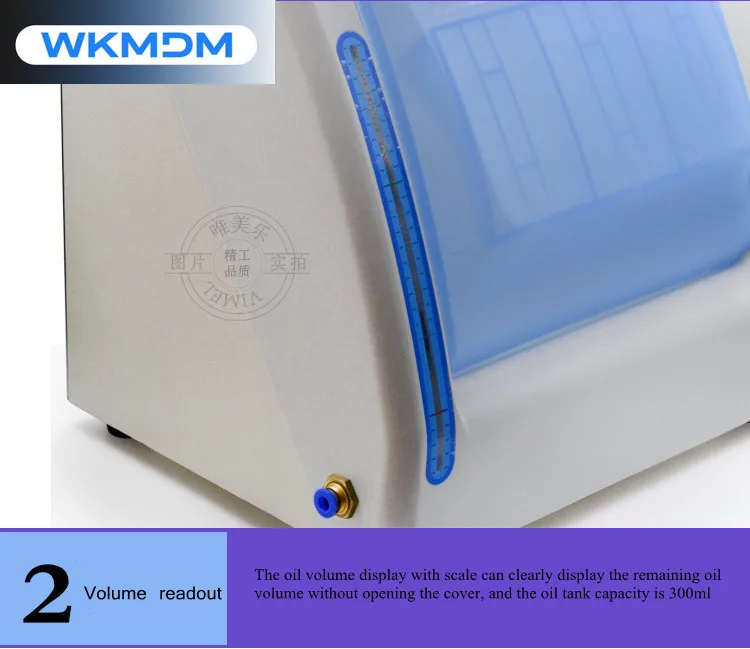 Economical den tal Handpiece Lubricator With Time Scale Display High and Low Speed Hand Piece Oiler Maintenance Oil System