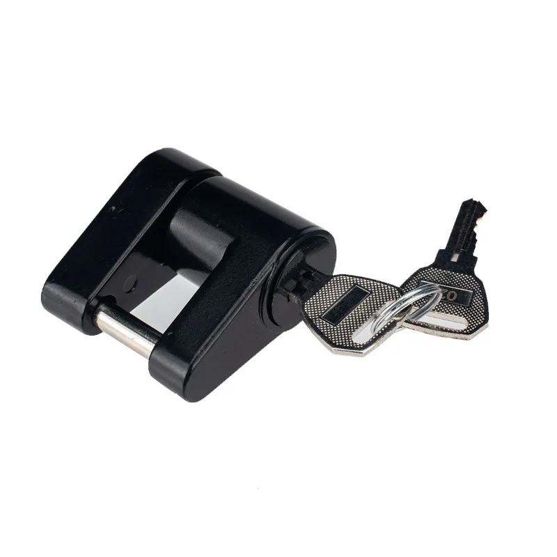 RV Trailer Black Red Hook Lock Trailer Ball Hook  with 1/4  Lock Suitable for Off-road Vehicle/trailer