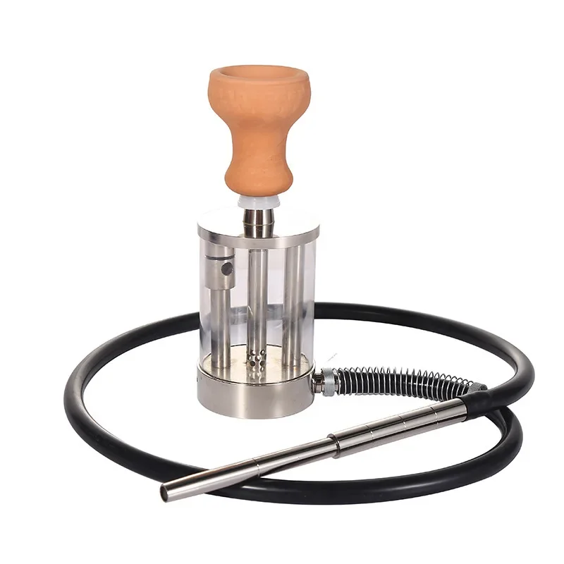 

Aluminum alloy acrylic simple car portable Arab shisha